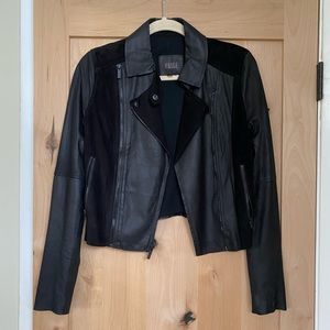 PAIGE Black Leather Jacket